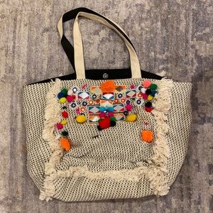 Large tote beach bag